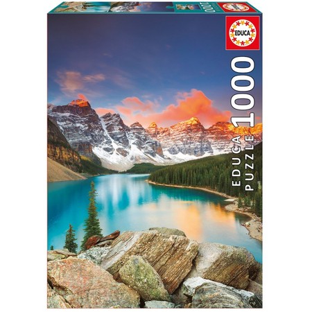 Moraine Lake Banff Educa 1000 Piece Puzzle 17739 Educa Puzzles Moraine Lake Banff Educa 1000 Piece Puzzle 17739 Educa Puzzles