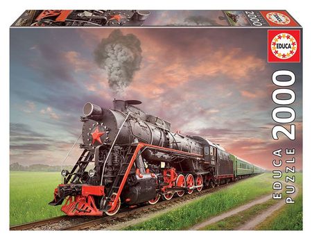 Steam Locomotive Educa 2000 Piece Puzzle 18503 Educa Puzzles Steam Locomotive Educa 2000 Piece Puzzle 18503 Educa Puzzles