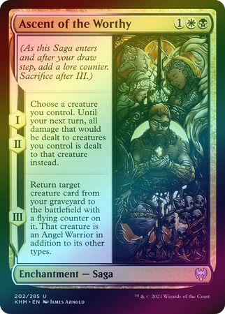 Ascent of the Worthy 202 285 Foil Kaldheim Foil Singles Ascent of the Worthy 202 285 Foil Kaldheim Foil Singles