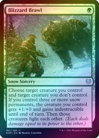 Blizzard Brawl 162 285 Foil Blizzard Brawl 162 285 Foil
