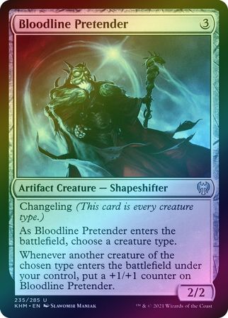 Bloodline Pretender 235 285 Foil Kaldheim Foil Singles Bloodline Pretender 235 285 Foil Kaldheim Foil Singles