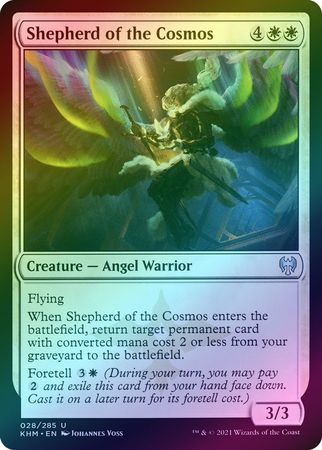Shepherd of the Cosmos 028 285 Foil Kaldheim Foil Singles Shepherd of the Cosmos 028 285 Foil Kaldheim Foil Singles