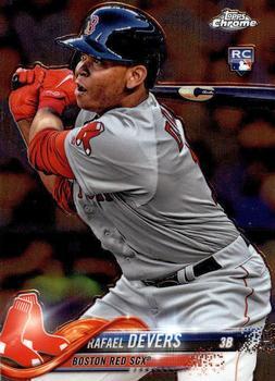 Rafael Devers 2018 Topps Chrome 25 Rookie 2018 Topps Chrome Rafael Devers 2018 Topps Chrome 25 Rookie 2018 Topps Chrome