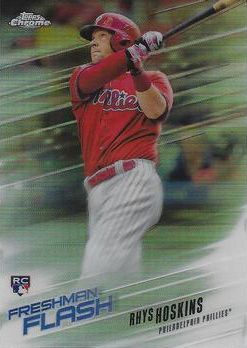Rhys Hoskins 2018 Topps Chrome FF 2 Rookie Freshman Flash 2018 Topps Chrome Freshman Flash Rhys Hoskins 2018 Topps Chrome FF 2 Rookie Freshman Flash 2018 Topps Chrome Freshman Flash