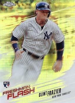 Clint Frazier 2018 Topps Chrome FF 7 Rookie Freshman Flash 2018 Topps Chrome Freshman Flash Clint Frazier 2018 Topps Chrome FF 7 Rookie Freshman Flash 2018 Topps Chrome Freshman Flash
