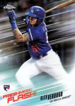 Alex Verdugo 2018 Topps Chrome FF 10 Rookie Freshman Flash 2018 Topps Chrome Freshman Flash Alex Verdugo 2018 Topps Chrome FF 10 Rookie Freshman Flash 2018 Topps Chrome Freshman Flash