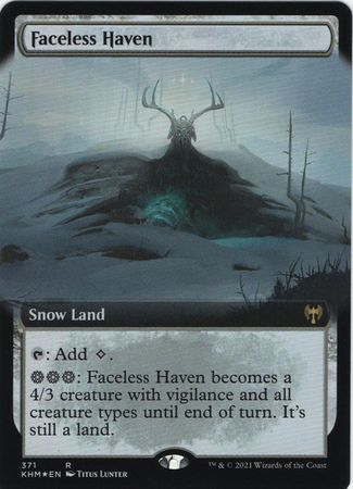 Faceless haven 371 Extended Art Foil Faceless haven 371 Extended Art Foil