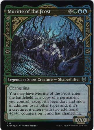 Moritte of the Frost 328 Showcase Foil Moritte of the Frost 328 Showcase Foil