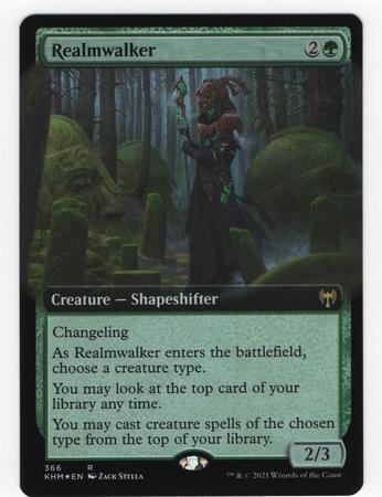 Realmwalker 366 Extended Art Foil Realmwalker 366 Extended Art Foil