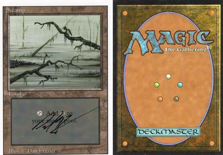 Swamp Artist Signed Near Mint Revised 21330 Revised 3rd Edition Magic Cards Singles Swamp Artist Signed Near Mint Revised 21330 Revised 3rd Edition Magic Cards Singles