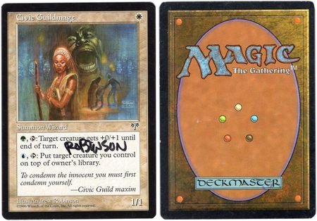 Civic Guildmage Artist Signed Damaged Mirage 21343 Mirage Singles Civic Guildmage Artist Signed Damaged Mirage 21343 Mirage Singles