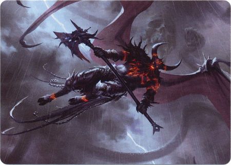 Burning Rune Demon 20 81 Kaldheim Art Series Kaldheim Art Series Singles Burning Rune Demon 20 81 Kaldheim Art Series Kaldheim Art Series Singles