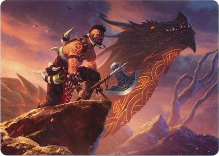 Dragonkin Berserker 32 81 Kaldheim Art Series Kaldheim Art Series Singles Dragonkin Berserker 32 81 Kaldheim Art Series Kaldheim Art Series Singles