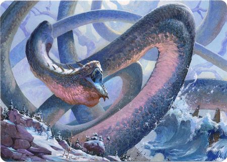 Koma Cosmos Serpent 60 81 Kaldheim Art Series Koma Cosmos Serpent 60 81 Kaldheim Art Series