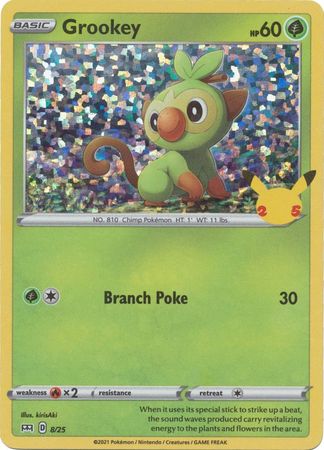 Full Set Pokemon Cards 25 McDonalds 2021 Non Holo Promo 25th Anniversary  NM-Mint