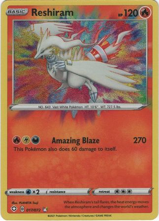  Pokemon - Reshiram (63/108) - XY Roaring Skies : Toys