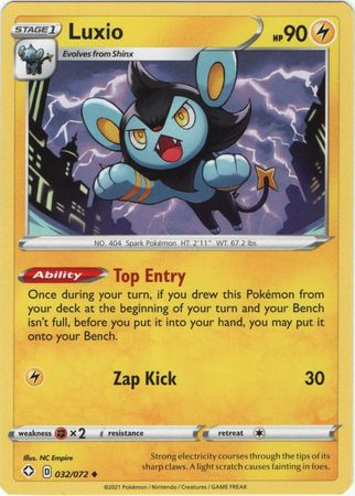 Luxio 32 72 Uncommon Shining Fates Singles Luxio 32 72 Uncommon Shining Fates Singles