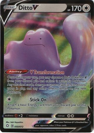 Pokemon Shining Fates Ditto V #50