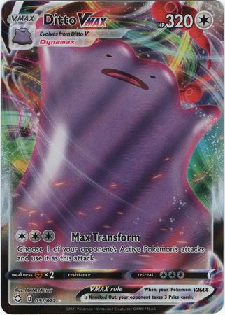 Card Pokémon Ditto V Shiny Original Copag Raro