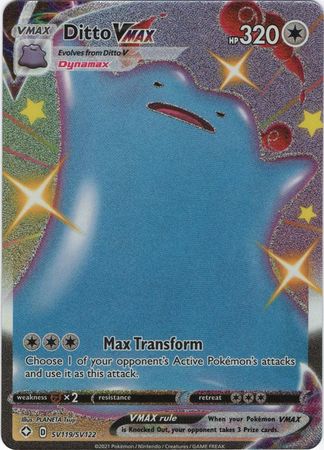 Ditto VMAX - Top 5 Pokemon Cards in Shining Fates #2 