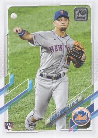 Andres Gimenez 2021 Topps Series 1 53 Rookie 2021 Topps Series 1 Andres Gimenez 2021 Topps Series 1 53 Rookie 2021 Topps Series 1