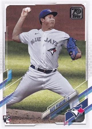 Nate Pearson 2021 Topps Series 1 113 Rookie 2021 Topps Series 1 Nate Pearson 2021 Topps Series 1 113 Rookie 2021 Topps Series 1