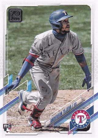 Anderson Tejeda 2021 Topps Series 1 144 Rookie Anderson Tejeda 2021 Topps Series 1 144 Rookie