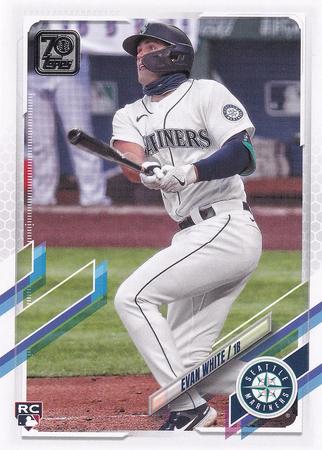 Evan White 2021 Topps Series 1 151 Rookie 2021 Topps Series 1 Evan White 2021 Topps Series 1 151 Rookie 2021 Topps Series 1