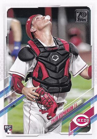 Tyler Stephenson 2021 Topps Series 1 153 Rookie 2021 Topps Series 1 Tyler Stephenson 2021 Topps Series 1 153 Rookie 2021 Topps Series 1