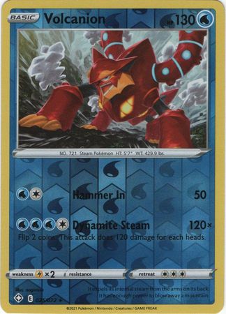 Pokemon TCG - SM3+ - 028/072 (Shining) - Shining Volcanion