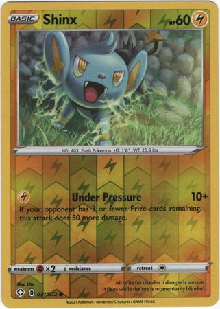 Shinx 031 072 Common Reverse Holo Shinx 031 072 Common Reverse Holo