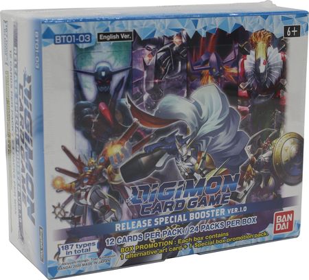 Digimon Card Game V1 0 Booster Box All Digimon Sealed Product Digimon Card Game V1 0 Booster Box All Digimon Sealed Product