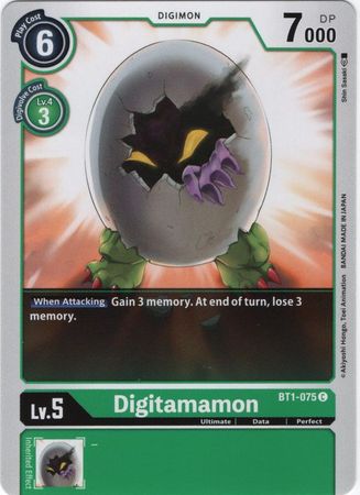 Digitamamon BT1 075 C Common Special Booster Ver 1 0 Ver 1 5 BT01 Singles Digitamamon BT1 075 C Common Special Booster Ver 1 0 Ver 1 5 BT01 Singles