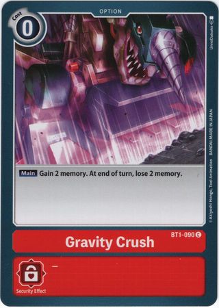 Gravity Crush - Digimon