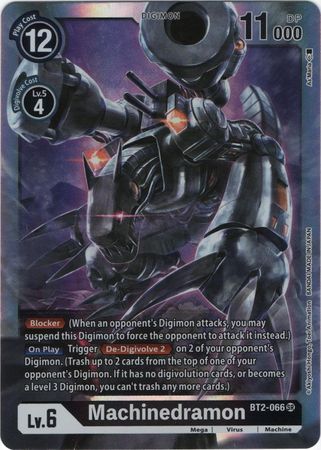 Machinedramon BT2 066 SR Super Rare Special Booster Ver 1 0 Ver 1 5 BT02 Singles Machinedramon BT2 066 SR Super Rare Special Booster Ver 1 0 Ver 1 5 BT02 Singles