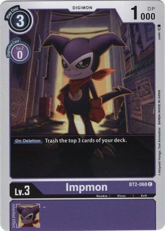 Impmon BT2 068 C Common Impmon BT2 068 C Common