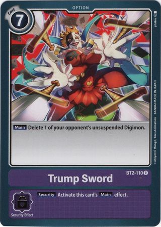 Trump Sword - Digimon | TrollAndToad