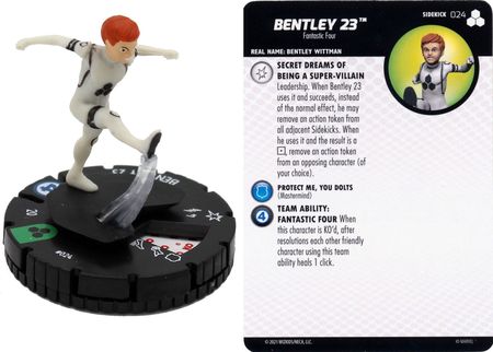 Mik 011 Common M/NM with Card Marvel Fantastic Four Future Foundation HeroClix 