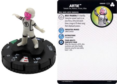 Artie 025 Fantastic Four Future Foundation Heroclix Artie 025 Fantastic Four Future Foundation Heroclix