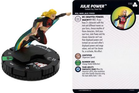 Julie Power 030 Fantastic Four Future Foundation Heroclix Julie Power 030 Fantastic Four Future Foundation Heroclix