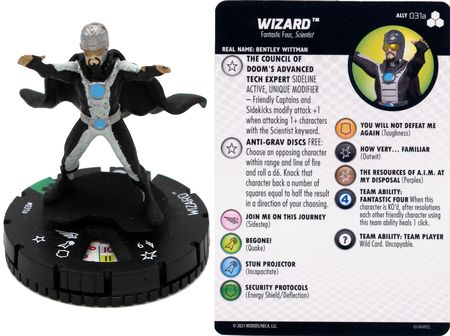 Wizard 031a Fantastic Four Future Foundation Heroclix Wizard 031a Fantastic Four Future Foundation Heroclix