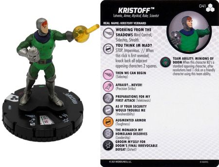 Kristoff 041 Fantastic Four Future Foundation Heroclix Marvel Fantastic Four Future Foundation Singles Kristoff 041 Fantastic Four Future Foundation Heroclix Marvel Fantastic Four Future Foundation Singles