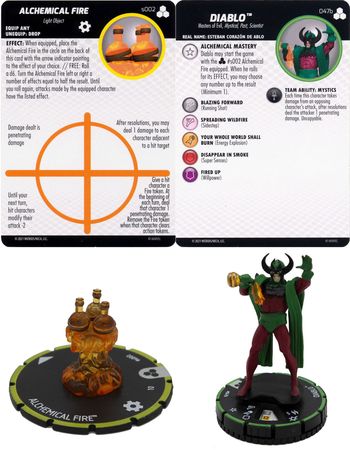 Diablo 047b w Alchemical Fire S002 Fantastic Four Future Foundation Heroclix Diablo 047b w Alchemical Fire S002 Fantastic Four Future Foundation Heroclix