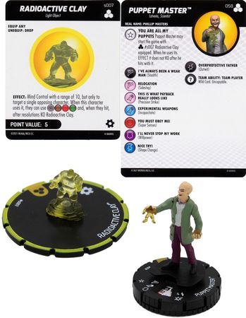 Puppet Master 058 w Radioactive Clay S007 Fantastic Four Future Foundation Clix Marvel Fantastic Four Future Foundation Singles Puppet Master 058 w Radioactive Clay S007 Fantastic Four Future Foundation Clix Marvel Fantastic Four Future Foundation Singles