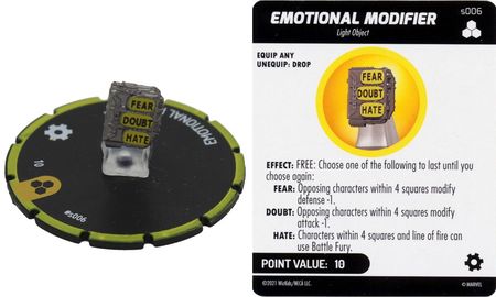Emotional Modifier S006 Fantastic Four Future Foundation Heroclix Emotional Modifier S006 Fantastic Four Future Foundation Heroclix