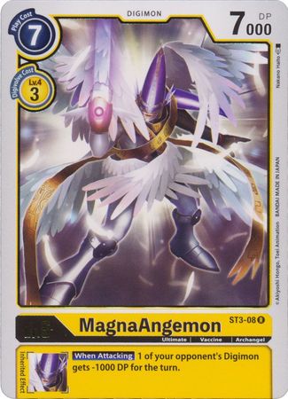 MagnaAngemon ST3 08 R Rare MagnaAngemon ST3 08 R Rare