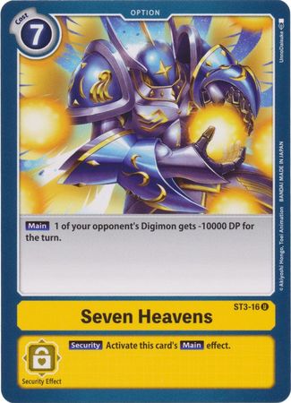 Seven Heavens ST3 16 U Uncommon Seven Heavens ST3 16 U Uncommon