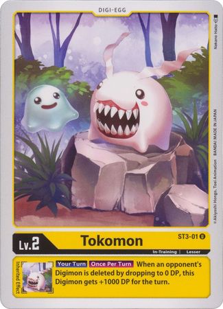 Tokomon ST3 01 U Uncommon Tokomon ST3 01 U Uncommon