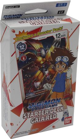 Digimon Card Game Starter Deck 01 Gaia Red All Digimon Sealed Product Digimon Card Game Starter Deck 01 Gaia Red All Digimon Sealed Product
