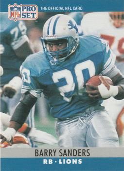 Barry Sanders 1990 Pro Set 102 1990 Pro Set Barry Sanders 1990 Pro Set 102 1990 Pro Set